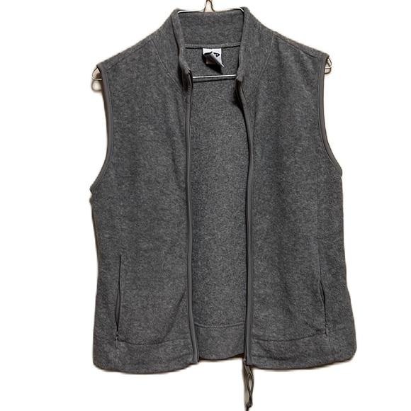 Old Navy Jackets & Blazers - Women’s OLD NAVY Sweater Collared Vest, Heather Gray, Size Small